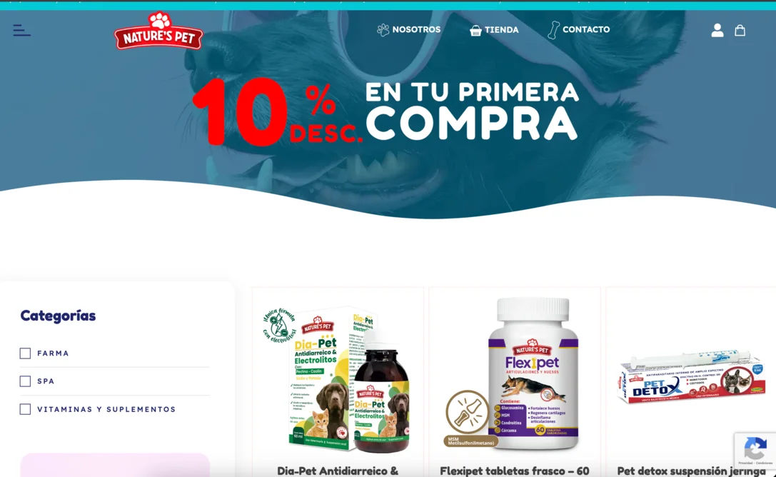 Tienda Online NaturesPet